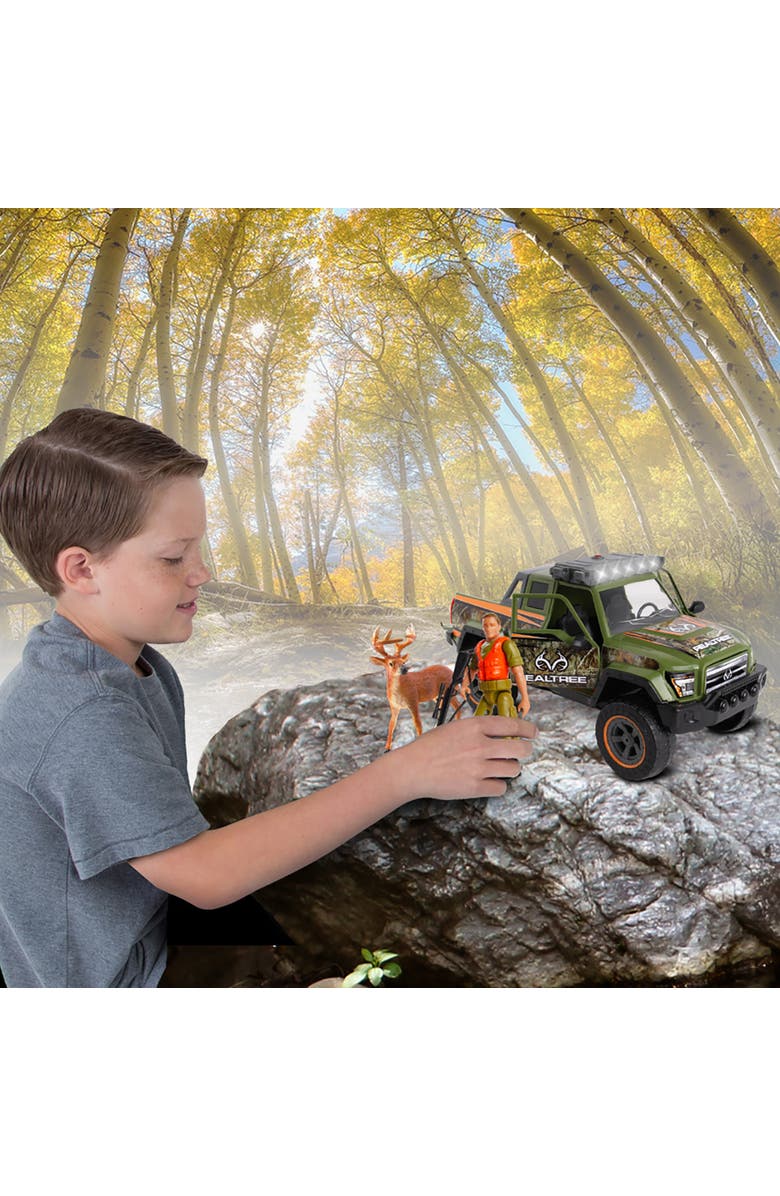 REALTREE 118 Scale Buck Hunting Playset 4 Piece, Ages 3+, Alternate, color,