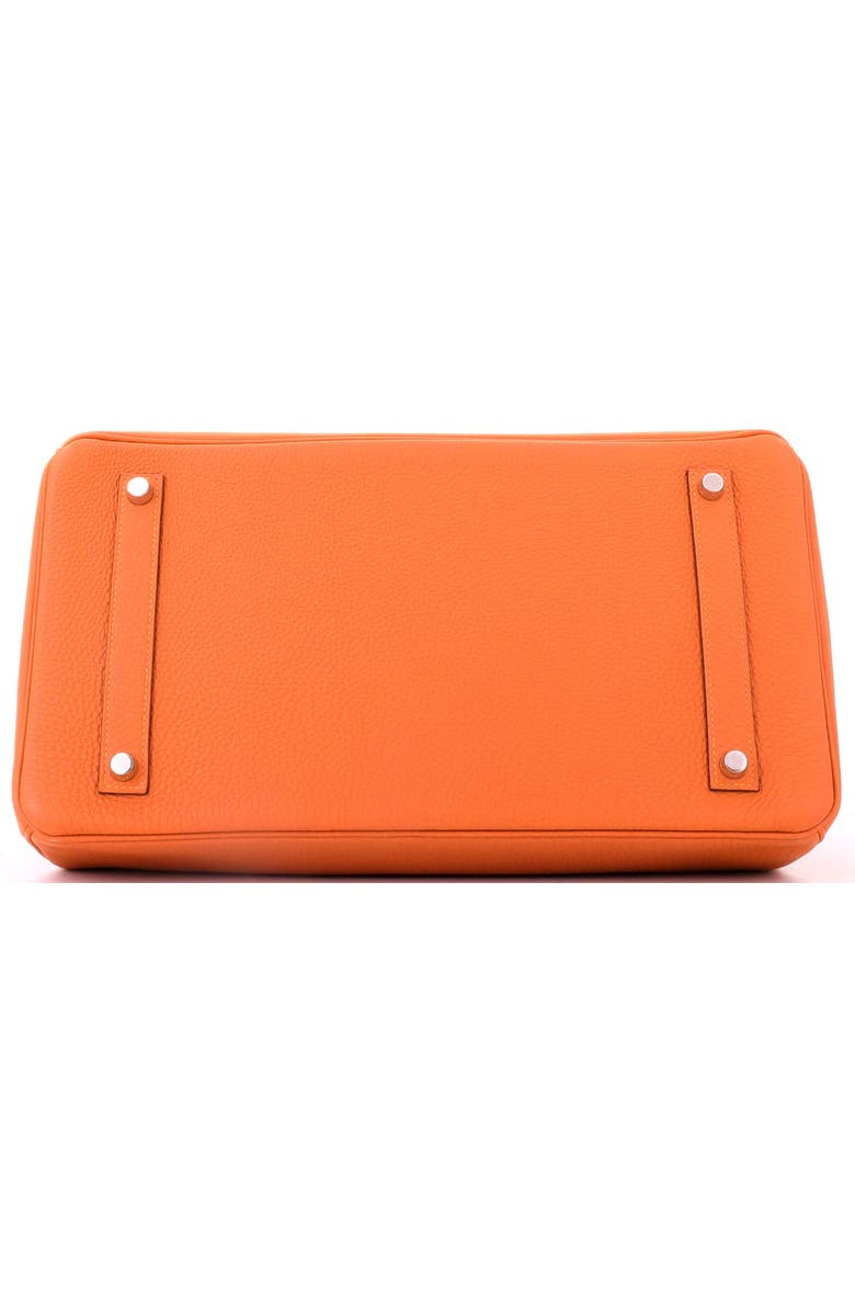 Pre-Owned Hermes Birkin Handbag Orange Togo with Palladium Hardware 35, Alternate, color, Feu