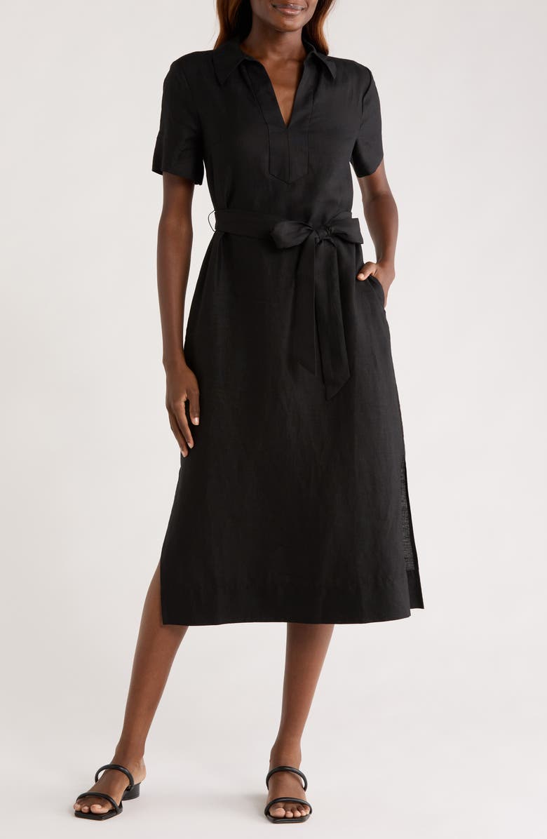 Tommy Bahama Costalina Linen Midi Dress, Main, color,