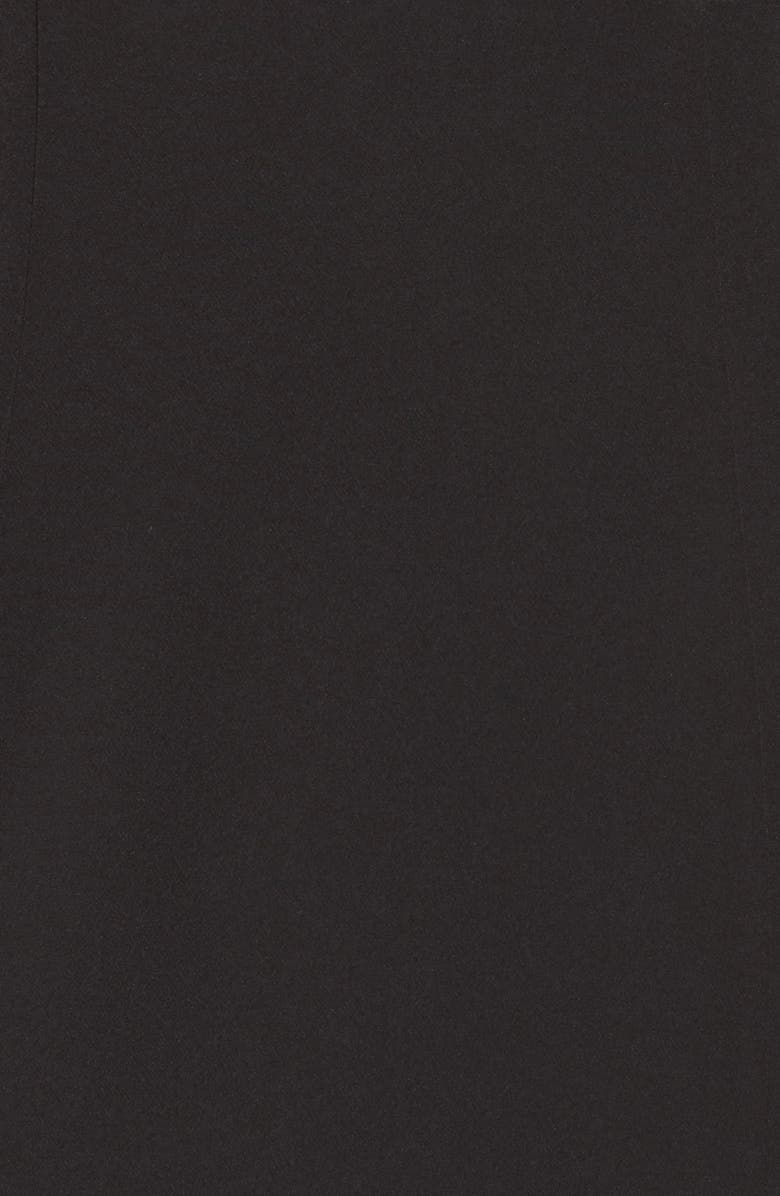 Bardot One-Shoulder Ruffle Sheath Dress, Alternate, color, 