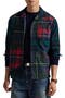 selected Tartan Pieced Shirt