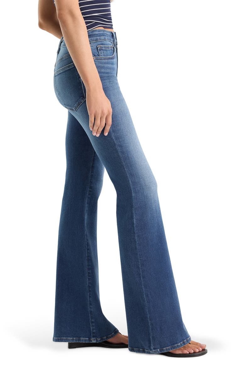 Soft-Tech Good Legs Flare Jeans, Alternate, color, INDIGO1233