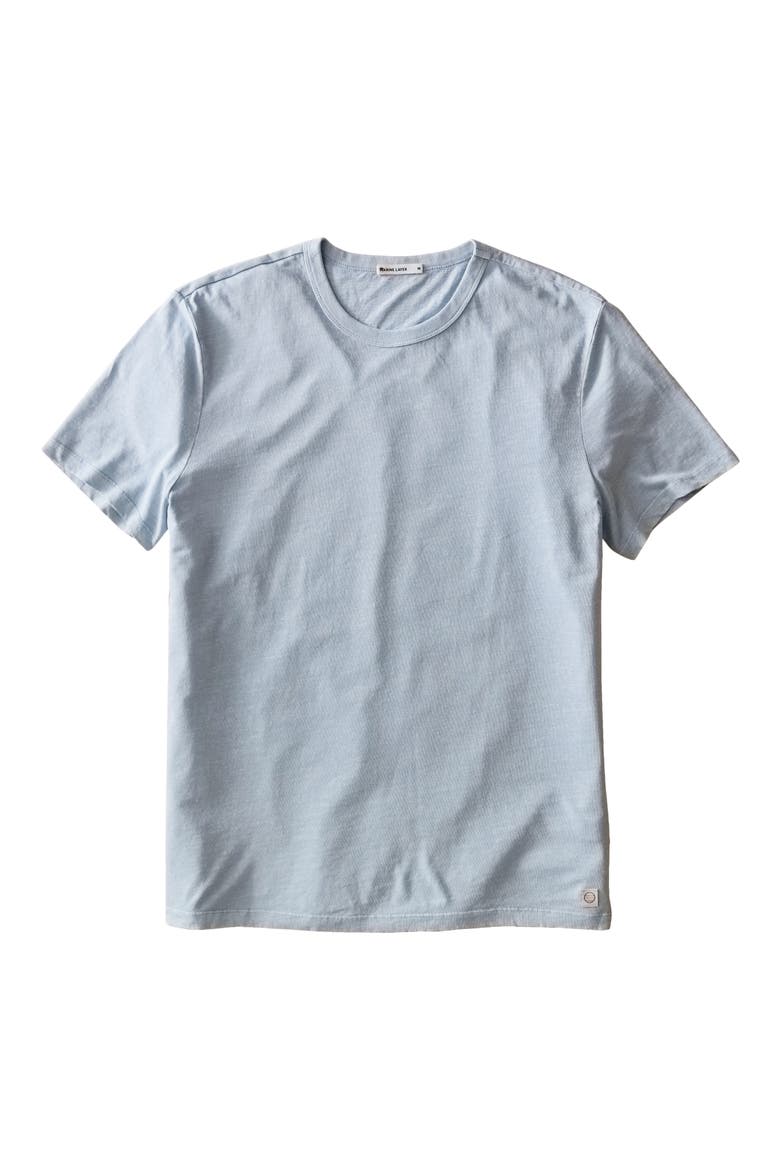 Relaxed Hemp & Cotton T-Shirt, Alternate, color, SOFT CHAMBRAY