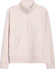 Zella Cloud Fleece Half Zip Sweatshirt