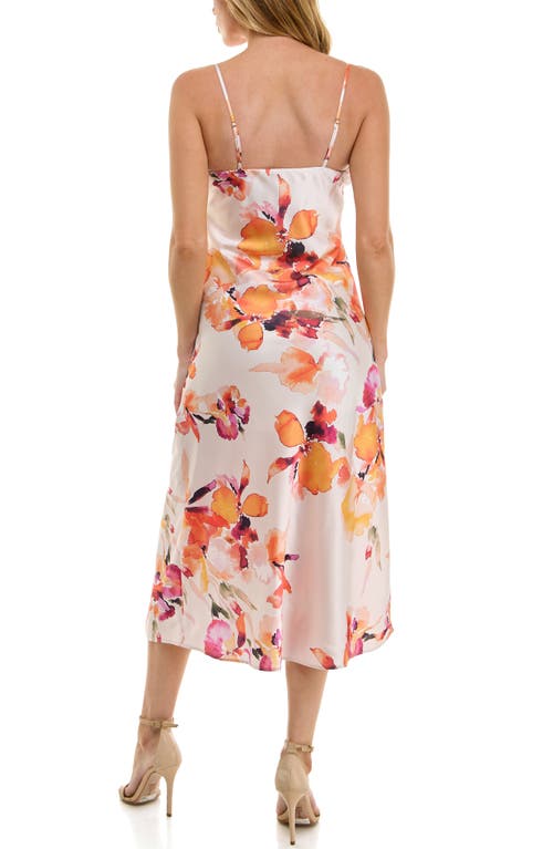 Socialite Cowl Neck Midi Sundress