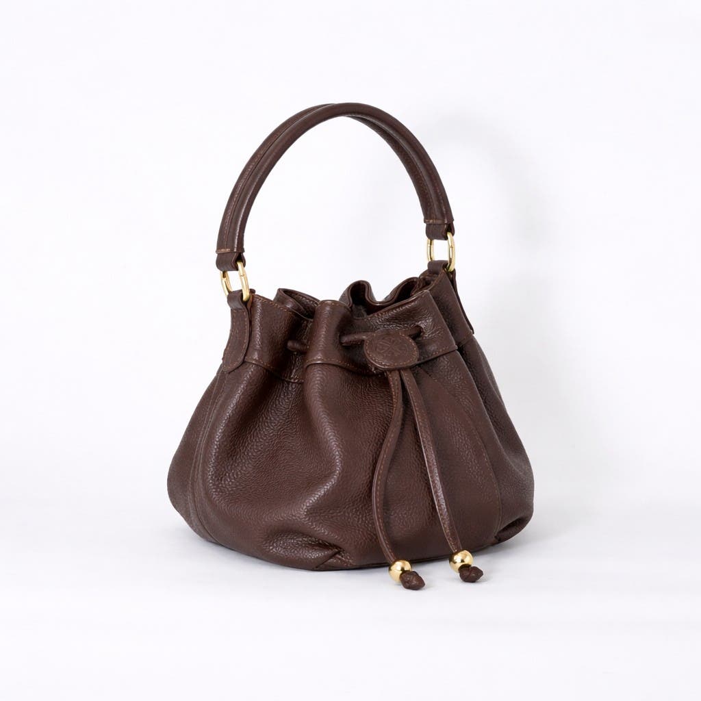 ROSZUAR Sienne Luxury Bucket Handbag, Alternate, color, Chocolate