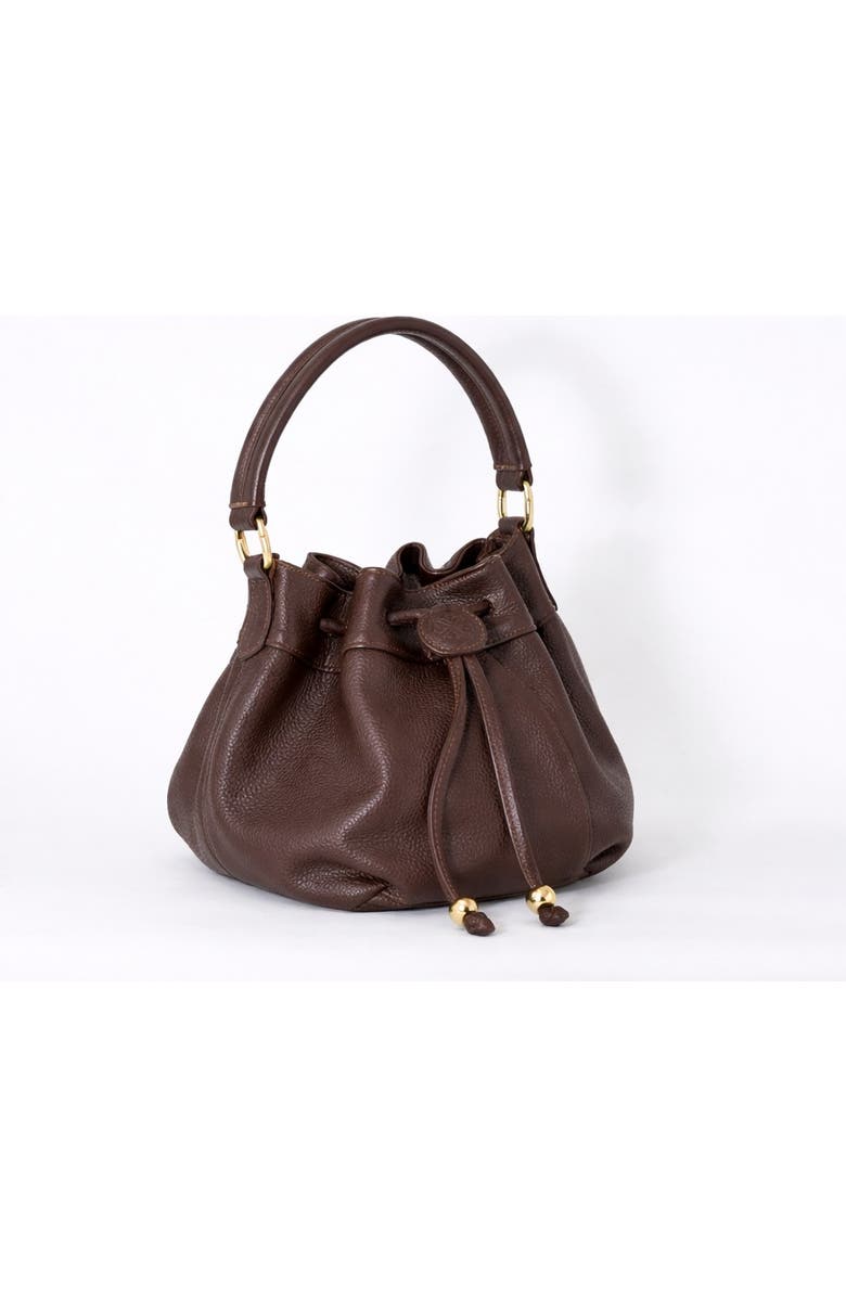 ROSZUAR Sienne Luxury Bucket Handbag, Alternate, color, Chocolate
