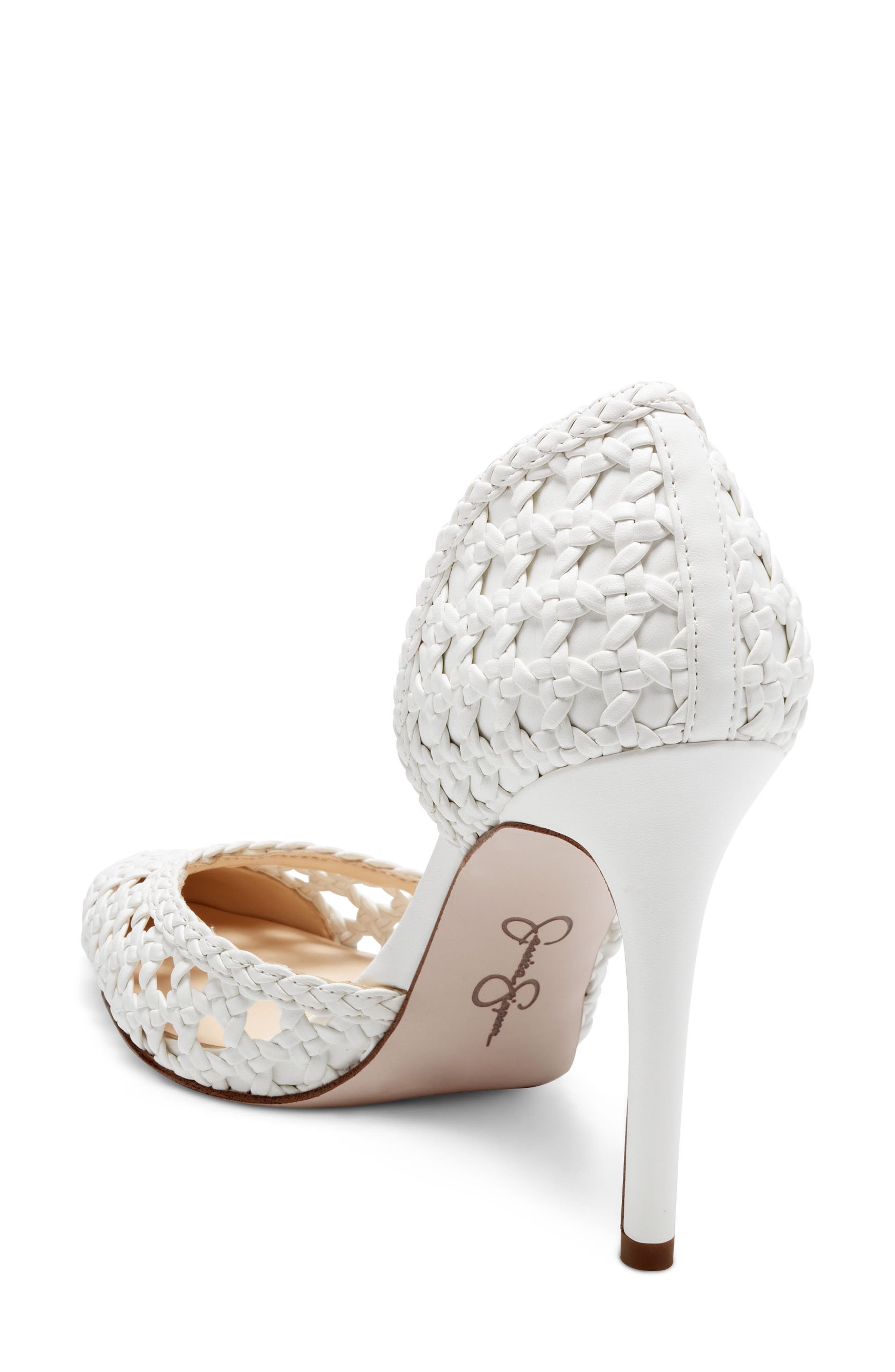 Jessica Simpson Paimee Half d'Orsay Pump, Alternate, color, 