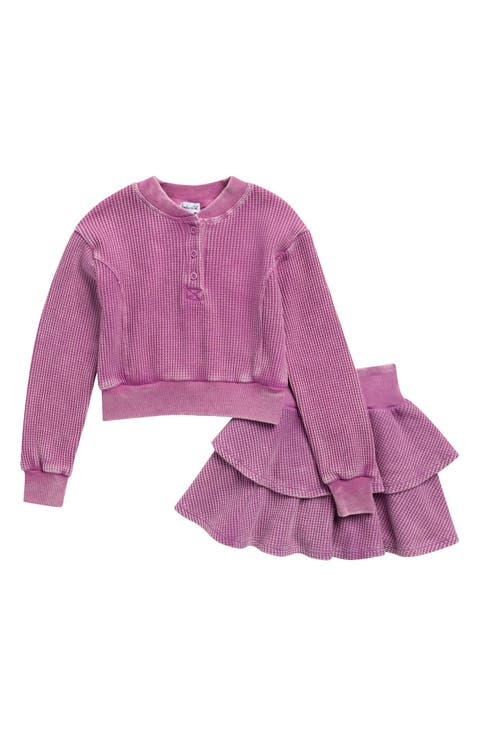 Kids' Playful Perry 2-Piece Skirt Set