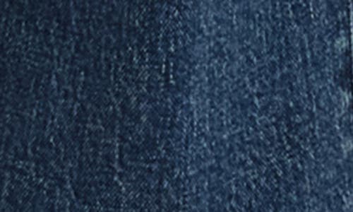 Daze Sun Raw Hem High Waist Crop Straight Leg Jeans In Blue