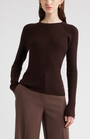 Nordstrom Rib Wool Blend Sweater
