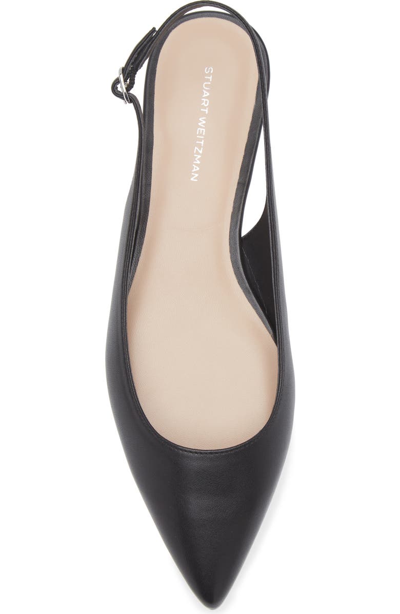 Stuart Weitzman Mara Pointed Toe Slingback Flat, Alternate, color,