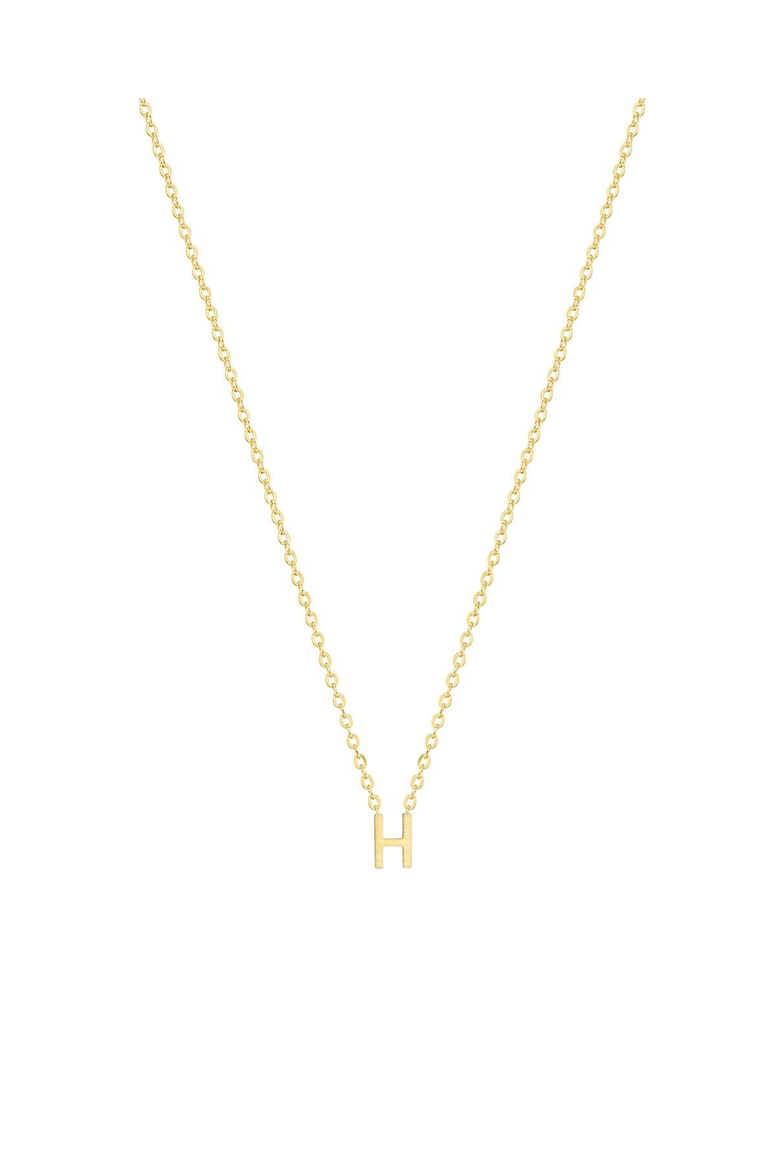 Cheyenne Initial Necklace, Main, color, H