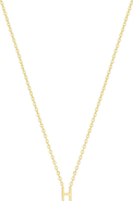 Set & Stones Cheyenne Initial Necklace
