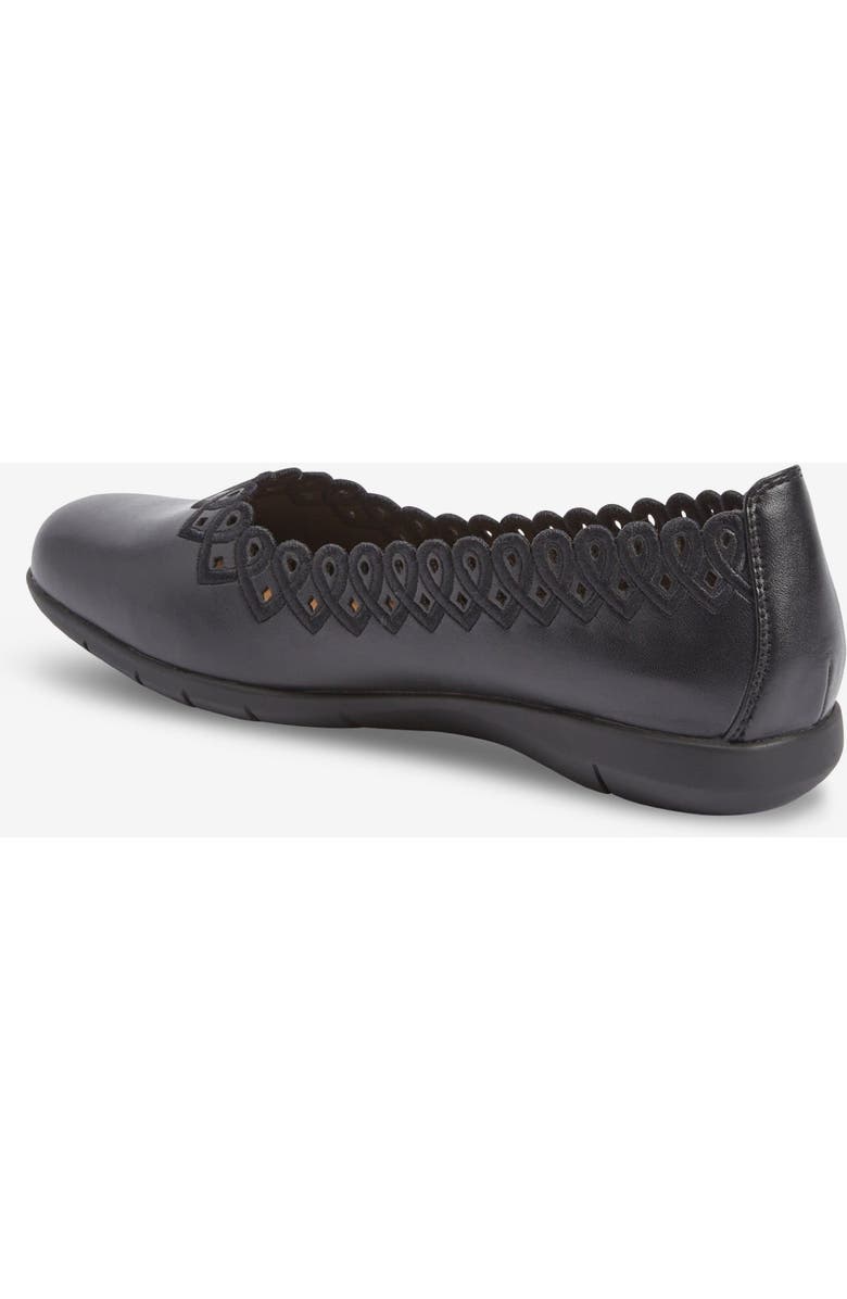 Comfortview The Vivi Slip On Flat, Alternate, color, Black