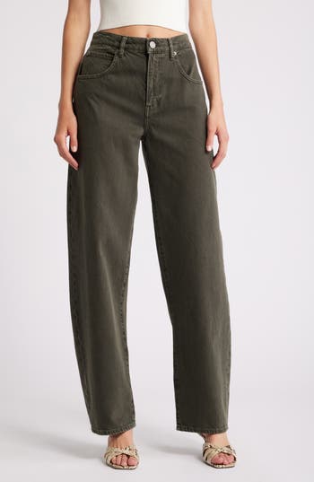 FRAME FRAME HIGH WAIST BARREL JEANS