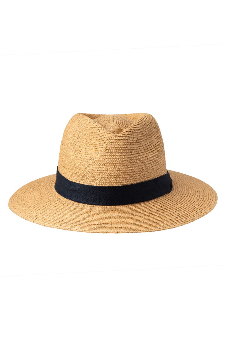 Polo Ralph Lauren Classic Raffia Fedora, Alternate, color, 