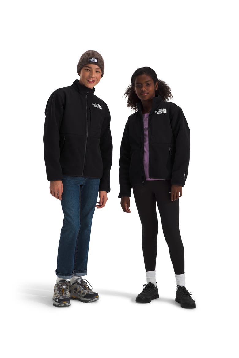 Kids' Denali Water Repellent Jacket, Alternate, color, TNF BLACK