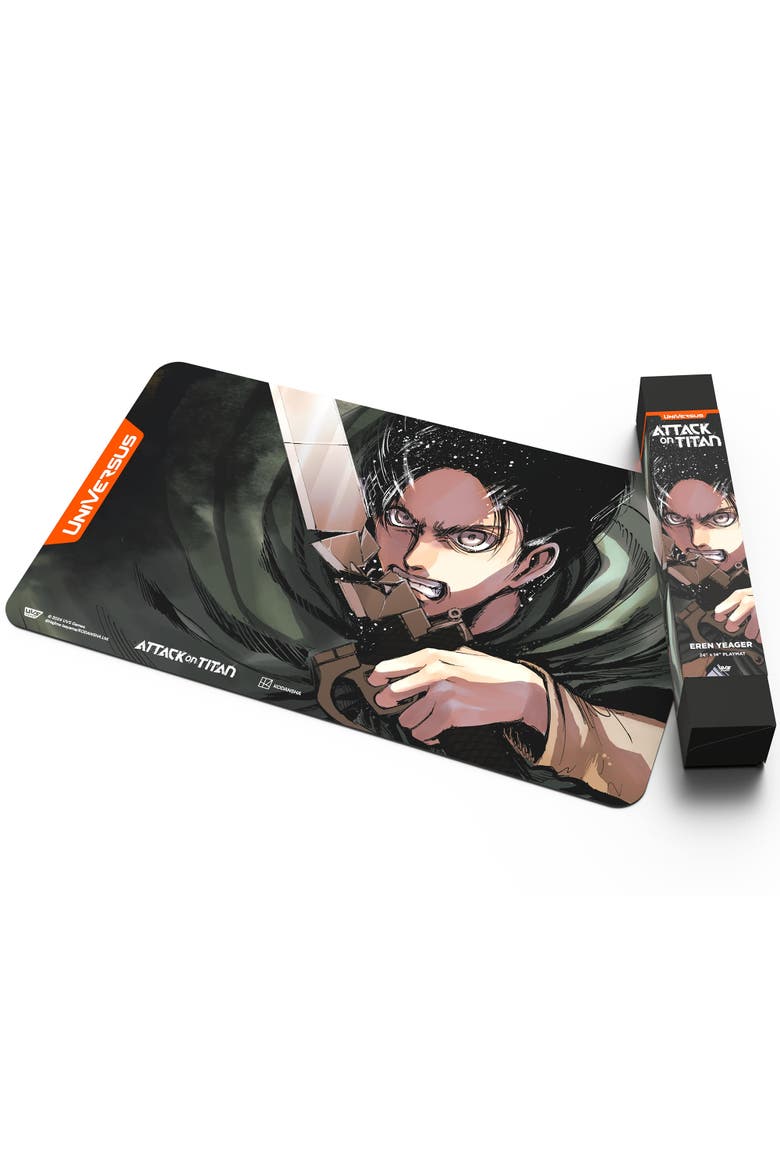 Attack On Titan Battle For Humanity Eren Yeager Playmat, Alternate, color, Multicolored
