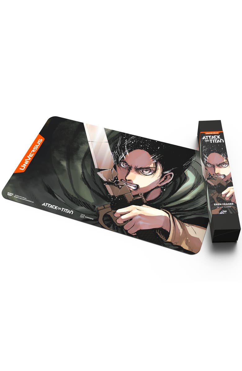 UniVersus Attack On Titan Battle For Humanity Eren Yeager Playmat, Alternate, color, Multicolored