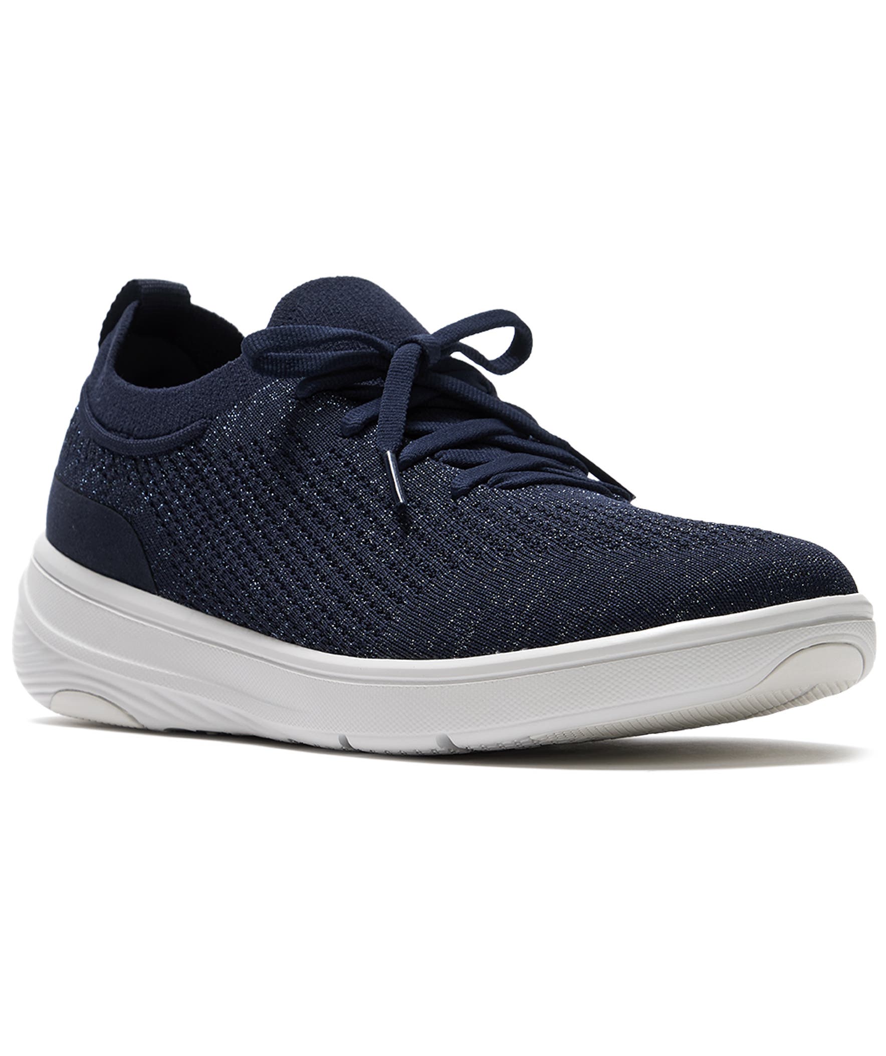Super-Q Knit Slip-on Sneakers, Main, color, Metallic Midnight Navy