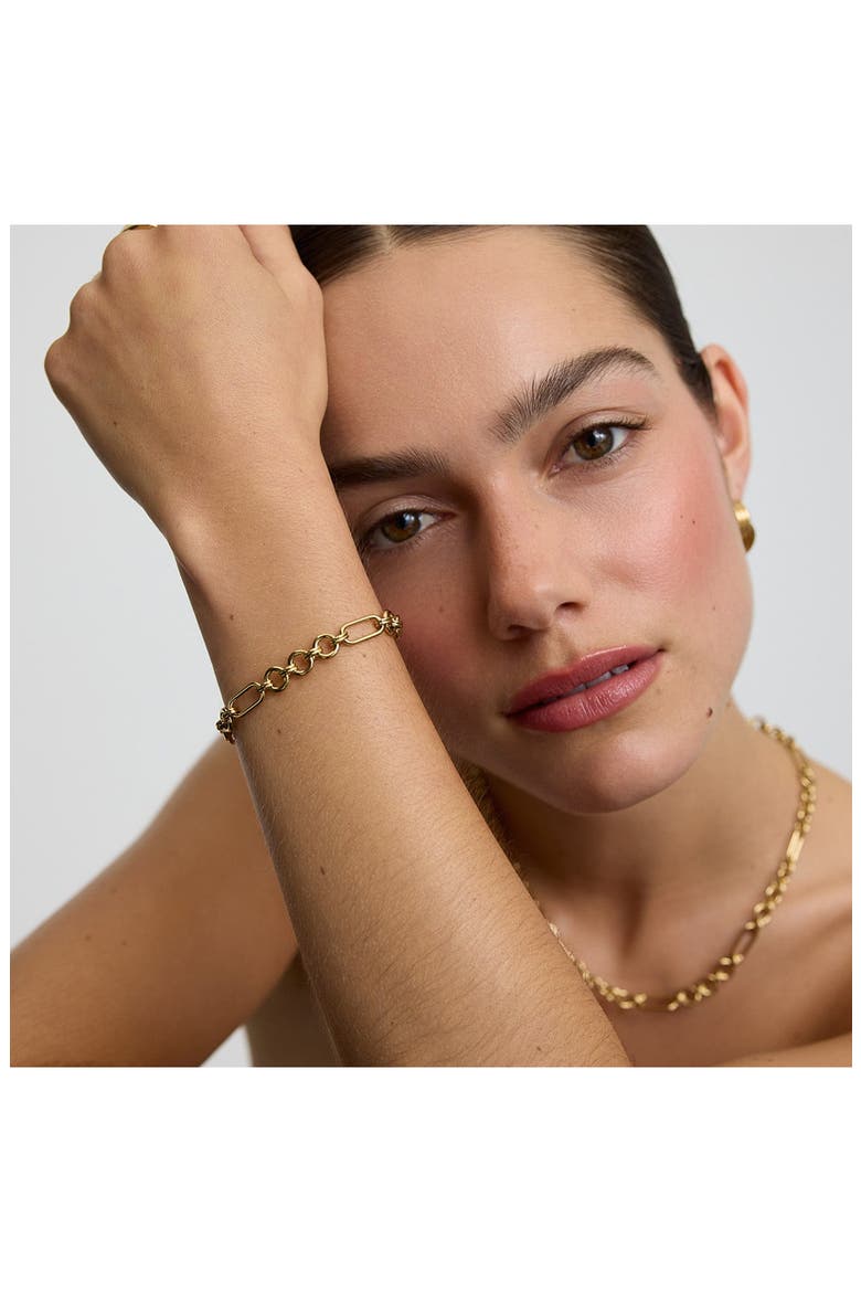 Eternal Link Chain Bracelet, Alternate, color, GOLD