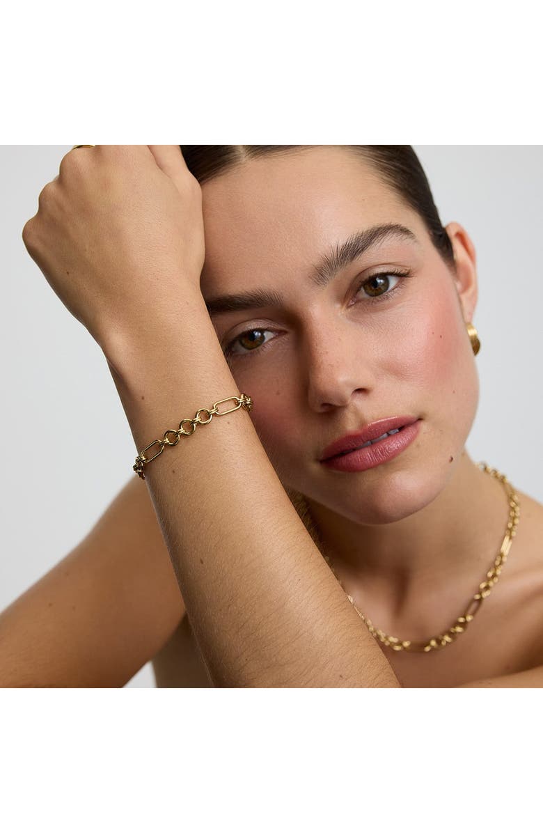 D.LOUISE Eternal Link Chain Bracelet, Alternate, color, Gold