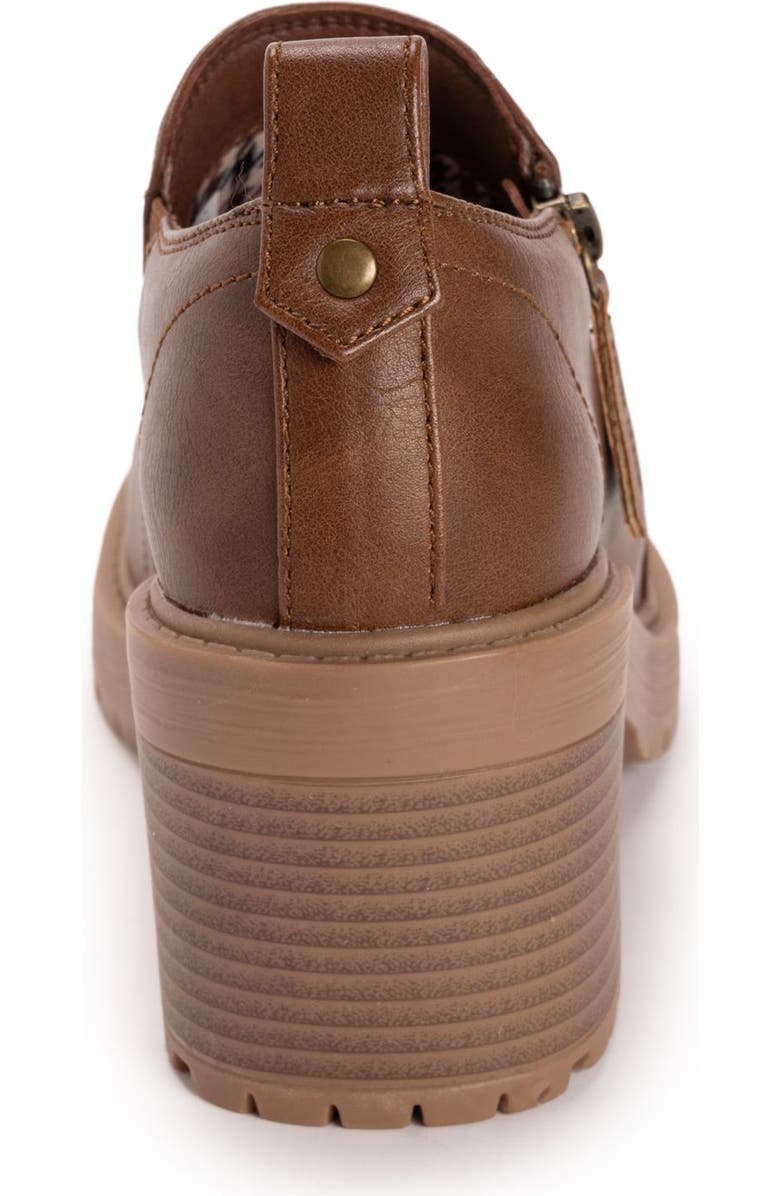 MUK LUKS Lainey Bootie, Alternate, color, Dark Tan