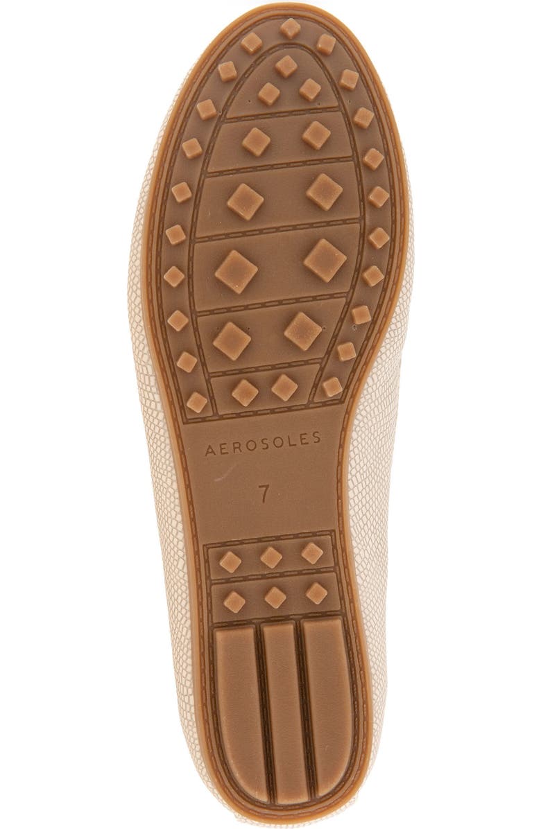 Aerosoles Day Drive Bit Loafer, Alternate, color, Light Stone Embossed Leather