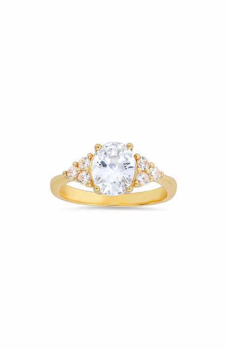 Queen Jewels Sterling Silver Cubic Zirconia Ring