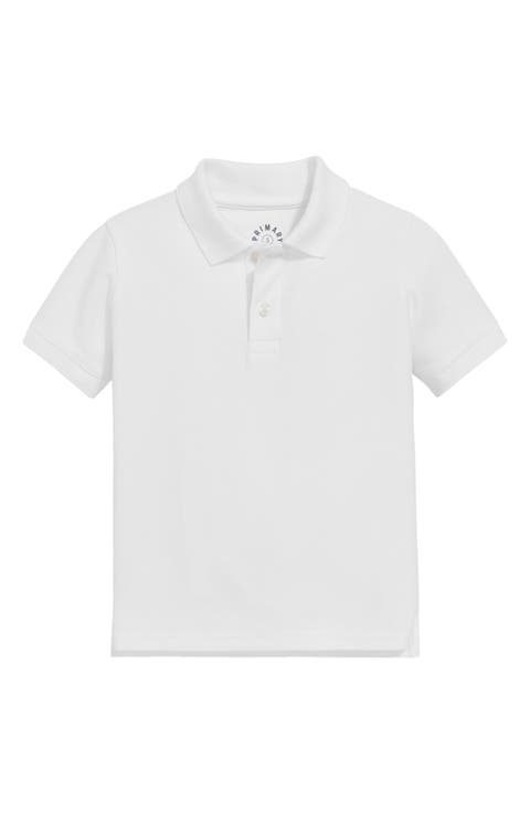 Kids' Short Sleeve Piqué Polo