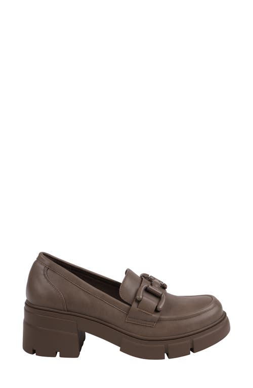 Good Choice New York Caesar Bit Lug Sole Loafer In Taupe