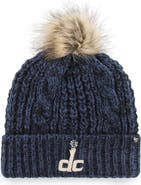 '47 Women's '47 Navy Washington Wizards Meeko Cuffed Knit Hat with Pom