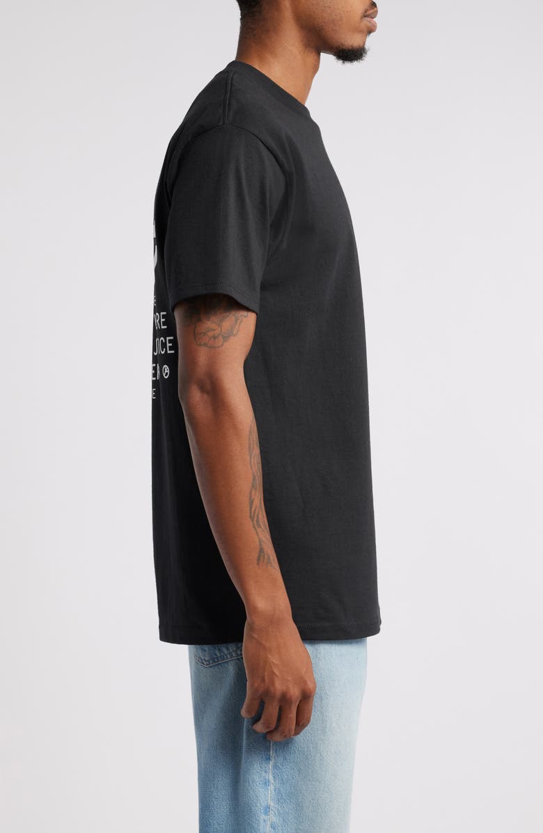 Obey Justice Everywhere Cotton Graphic T-Shirt, Alternate, color,