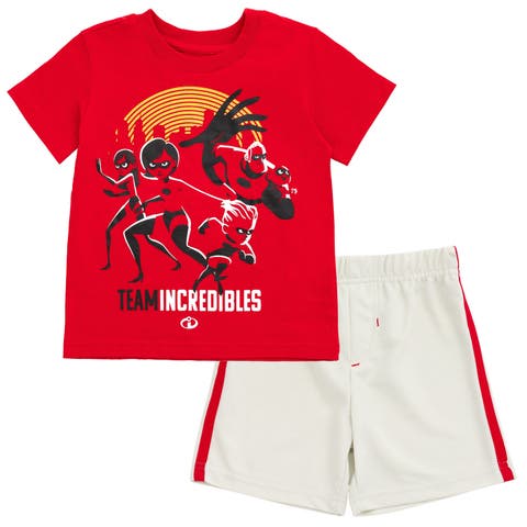 T-Shirt & Mesh Shorts Set (Toddler, Little Kid & Big Kid)