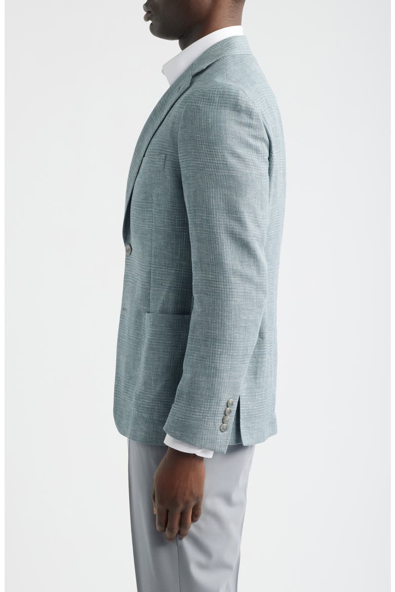 Relaxed Fit Icon Stretch Linen, Wool & Silk Sport Coat, Alternate, color, LIGHT BLUE