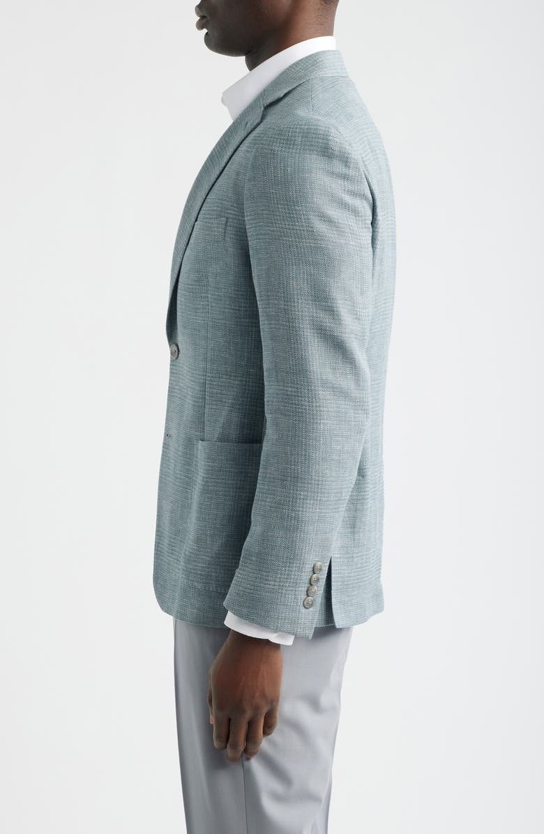 Vince Relaxed Fit Icon Stretch Linen, Wool & Silk Sport Coat, Alternate, color, Light Blue