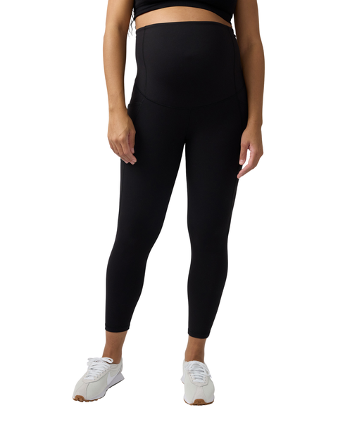 The Performance All Stage Maternity Black Pocket Active Legging