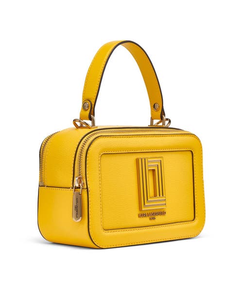 Karl Lagerfeld Paris Simone Crossbody In Sunflower