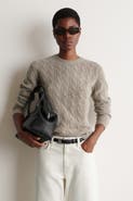 COS Cable-knit Cashmere Sweater