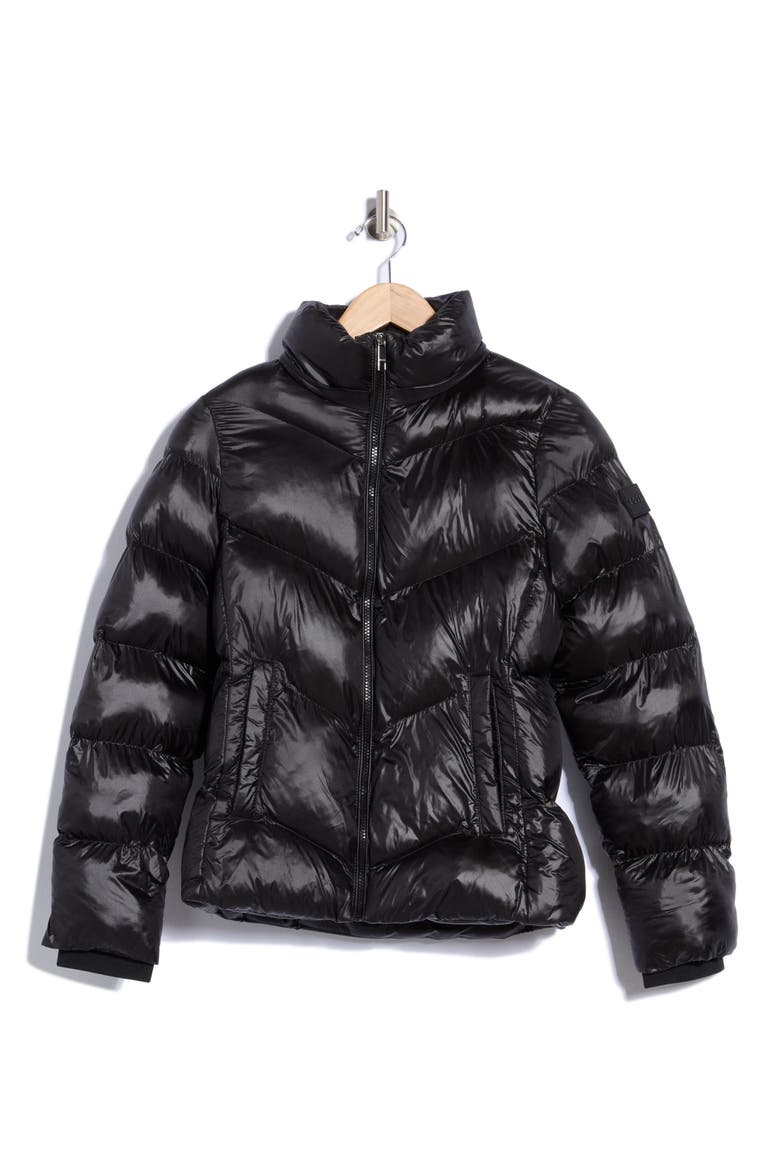 Pepule Quilted Puffer Jacket, Alternate, color, BLK