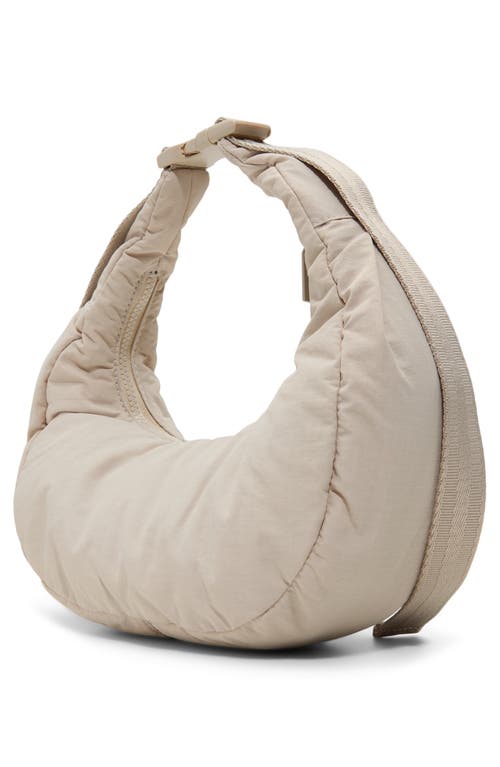 Hunter Mini Crescent Crossbody Bag In Gray