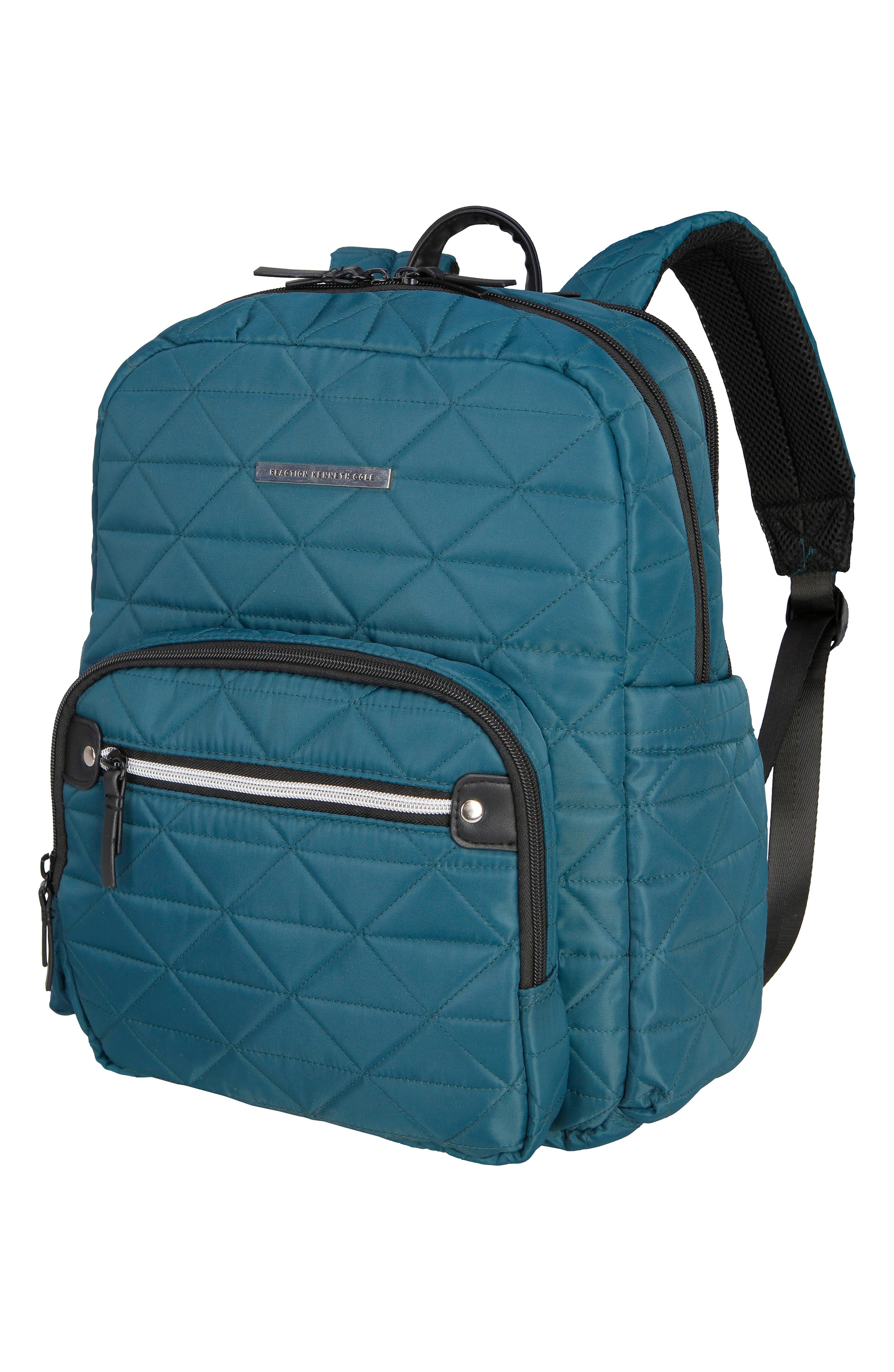 Emma Quilted Backpack, Alternate, color, DEEP TEAL