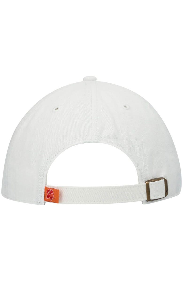 '47 Men's '47 White Tampa Bay Buccaneers Legacy Clean Up Adjustable Hat, Alternate, color,
