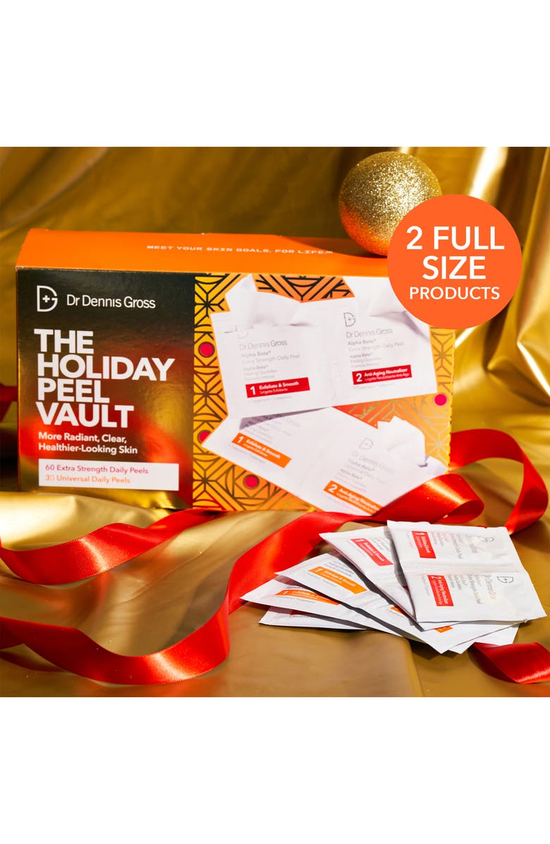 Dr. Dennis Gross Skincare The Holiday Peel Vault Duo (Limited Edition) USD $245 Value, Alternate, color,