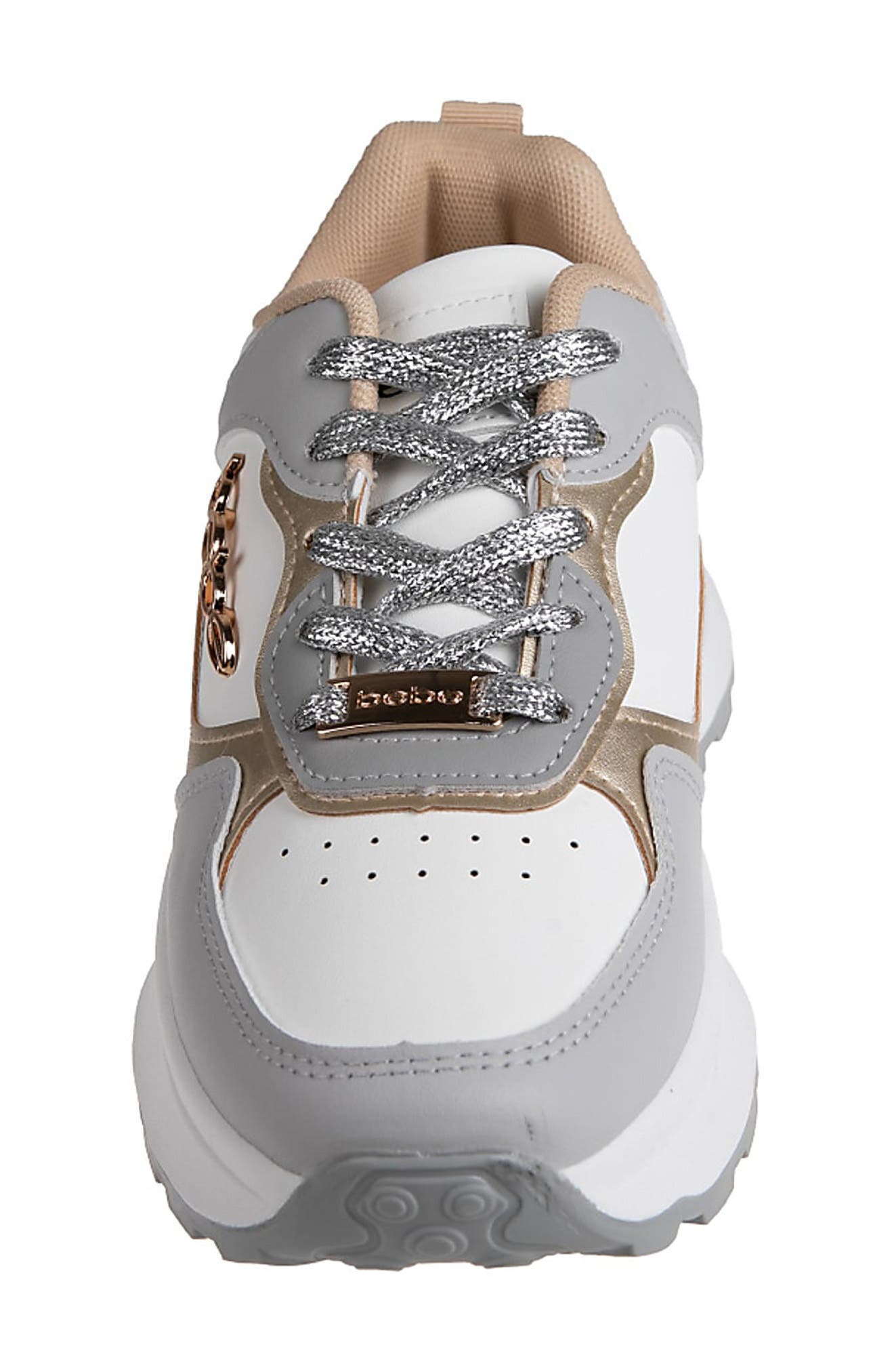 bebe Colorblock Jogger Sneaker, Alternate, color, 