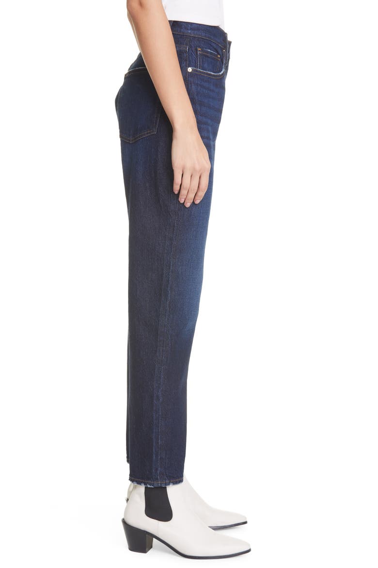 Le Original High Waist Slim Straight Leg Jeans, Alternate, color, HALLAM