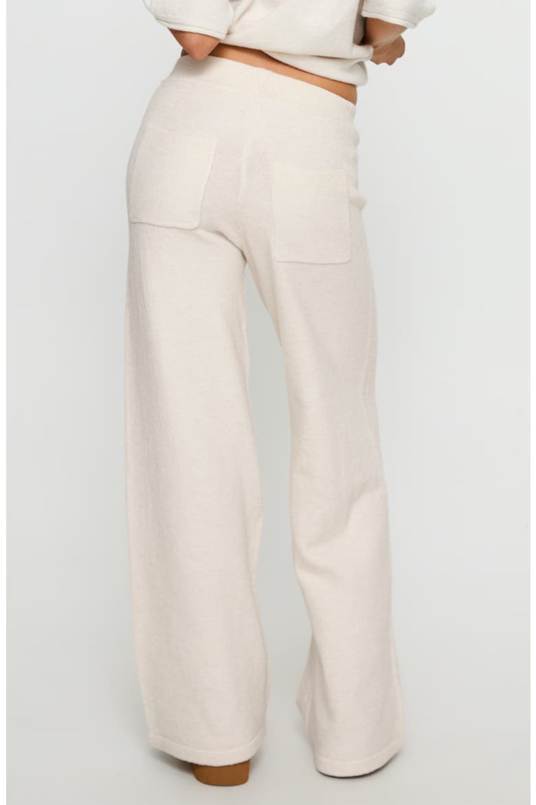 Bekki Wide Leg Sweater Pants, Alternate, color, OAT