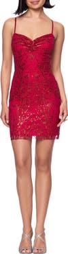 Blondie Nites Glitter Minidress