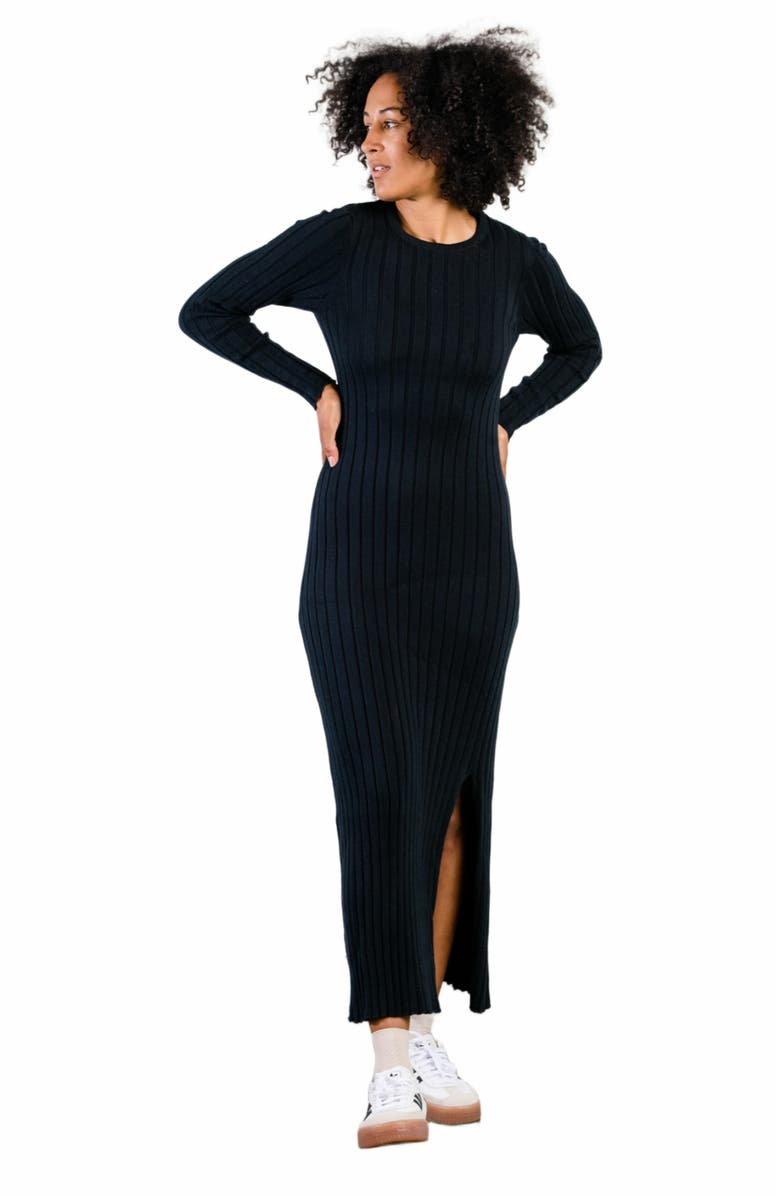 ABLE Bridget Knit Midi Dress, Main, color, 